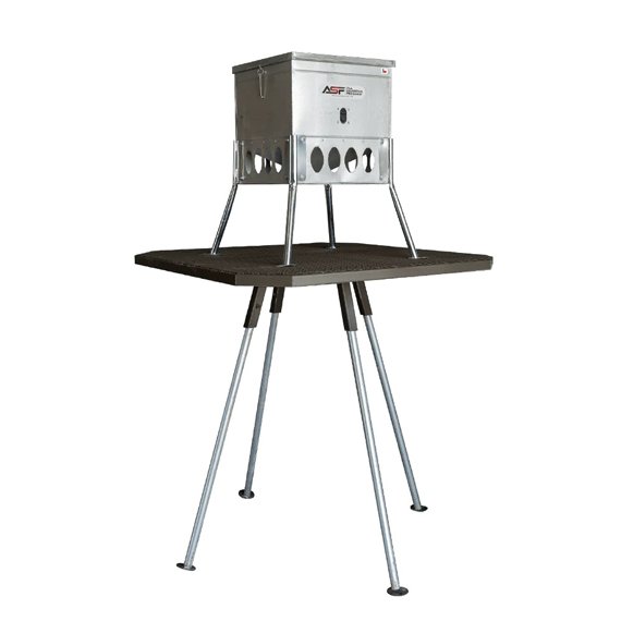 Plataforma de alimentaci�n de pavoss