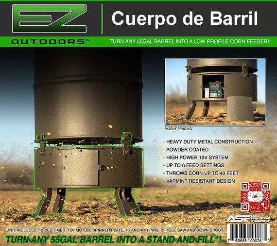 Adaptador para comedero de Barril