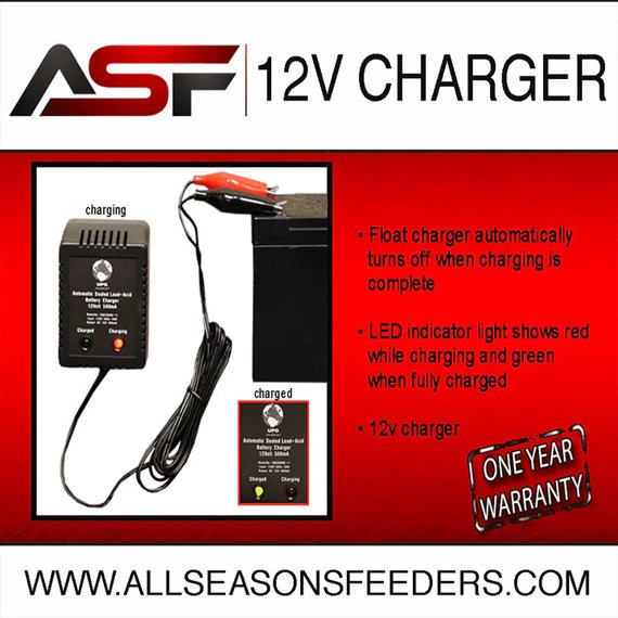 Cargador flotante de 12v 