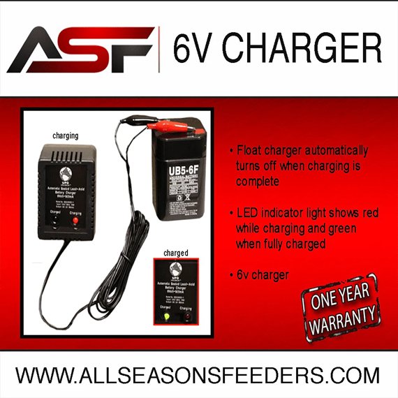 Cargador flotante de 6v 