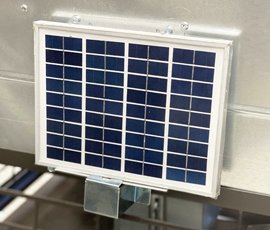 Panel solar de sincronizaci�n de alimentaci�n